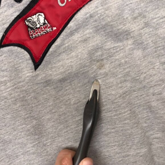 Puma Mens Sweatshirt Size 2XL Alabama Crimson Tide Gray Pullover Crew Neck - Picture 9 of 12